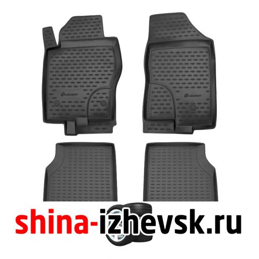 Коврик Autofamily коврики в салон для NISSAN Navara, 2010-2015, 4 шт. ) в Ижевске